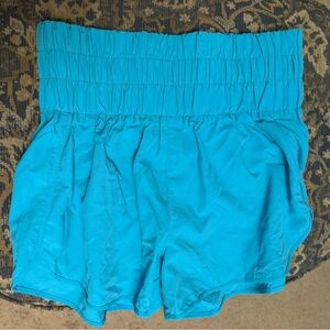 Zenana Windbreaker Smocked Waistband Skorts Large